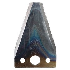 Dente lama sezione rigata tipo stretto per motofalciatrice BCS Europa 600 e 700