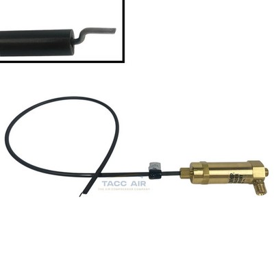 24'' Throttle Control Cable 8hp+ Gas Air Compressors W/ 1/4'' Unloader Connection