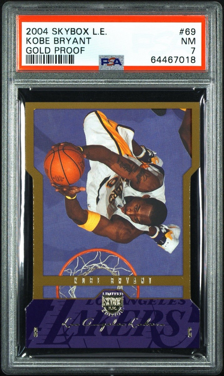 KOBE BRYANT 2004 SKYBOX LE BRONZE DIE-CUT L.E. LIMITED SP #/150