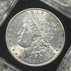 1891-S MORGAN DOLLAR 90% SILVER - FREE SHIPPING