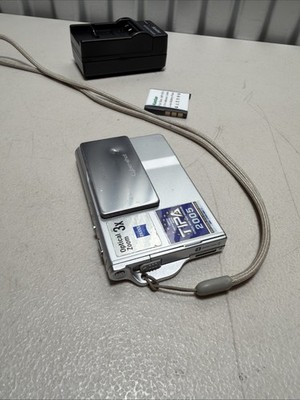 実写美⭕️【動作確認済】SONY Cyber-shot DSC-T7 シルバー Amazon | SONY DSC-T7 S Cyber-Shot(サイバーショット) シルバー