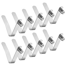 10-Pack Kayak Paddle Snap 6mmx41mm Solid Single Pin V Shaped Spring Steel
