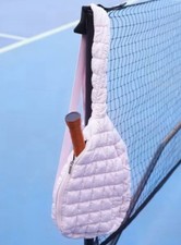 Pickle O'Joe Quilted Sling Pickleball Racket Bag Dusty Pink NWT