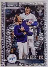 2026 Topps Series 1- Shohei Ohtani, Yamamoto Dodgers Duo #265 Spring Training 