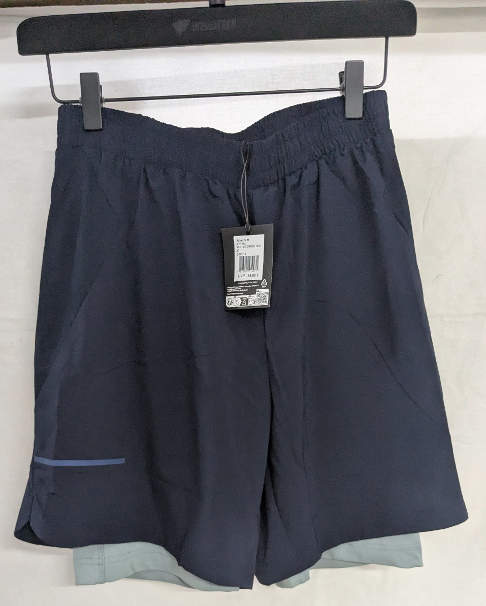 ENERGETICS Herren Shorts Allen V M NAVY DARK/BLUE SMOKE Größe S