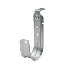 Cable Support J Hook with Angle Clip, 2" Heavy Duty Metal Wire Cable Support ...