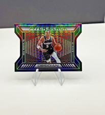 2020-21 Panini Obsidian Pitch Black Electric Etch Green #30 De'Aaron Fox /25 SSP