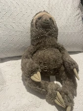 Hug Fun Lovable Huggable Cuddly Sloth Stuffed Animal 18”
