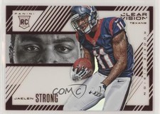 2015 Panini Clear Vision Rookie Vision Red /25 Jaelen Strong #RV-18 8x7