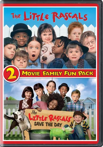 The Little Rascals 2 Movie Family Fun Pack New DVD 2 Pack Snap Case