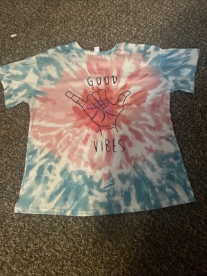 Good vibes summer T-shirt ages 9-11