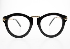 Karen Walker Harvest Black Gold Sunglasses Frames 1101406 Handmade New Zealand