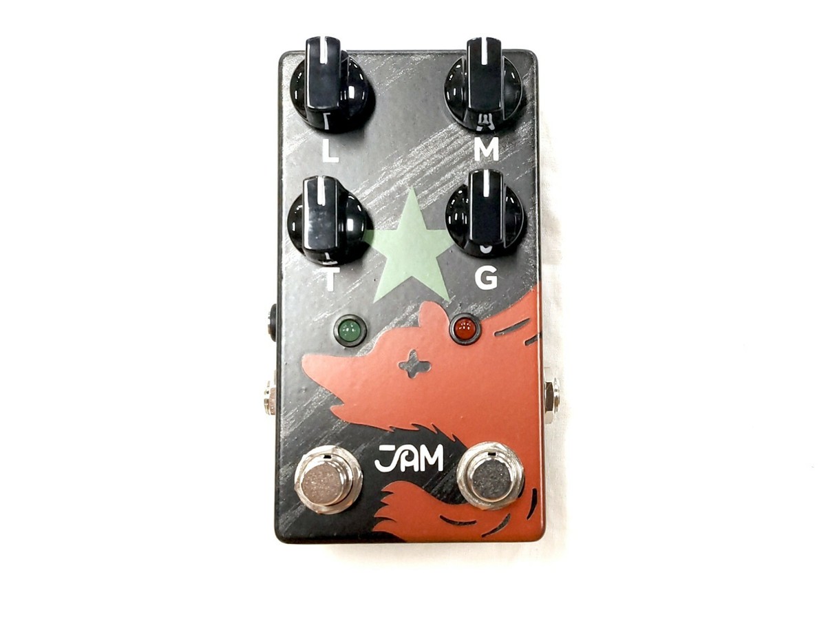 Used JAM Pedals Red Muck Bass Fuzz Guitar Effects Pedal Used JAM Pedals Red Muck Bass Fuzz Guitar Effects Pedal
