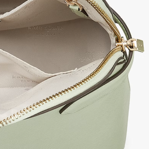 Kate Spade Staci Dome Backpack Mint Green Leather Bag Light  display picture 3