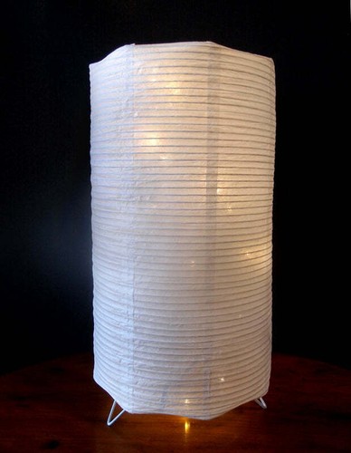 Quasimoon Cylinder Centerpiece Candle Lantern w/ Fine Lines (Lantern Only) - Picture 4 of 4