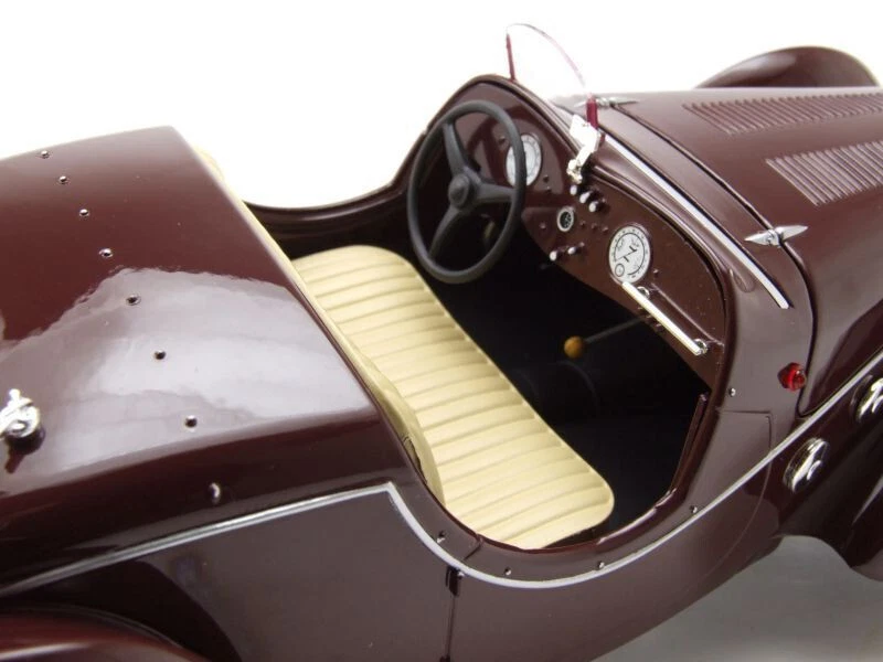 Peugeot 302 Darl Mat 1937 Roadster Dark Red Norev 184695 1:18 Darl'Mat - Image 4 of 4