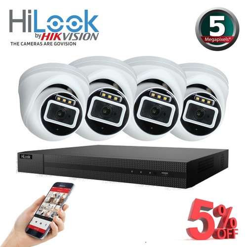 HIKVISION COLORVU 5MP CCTV SYSTEM BULLET DOME 2K CAMERA SMART DVR SECURITY KIT - 第 2/16 張圖片