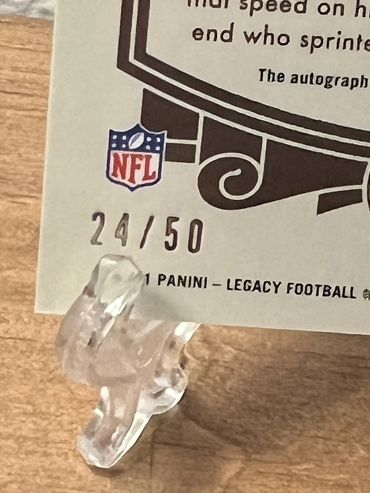 2021 Panini Legacy Kwity Paye Under The Lights Red Auto Rookie #UL-KWP /50 - Image 3 of 3