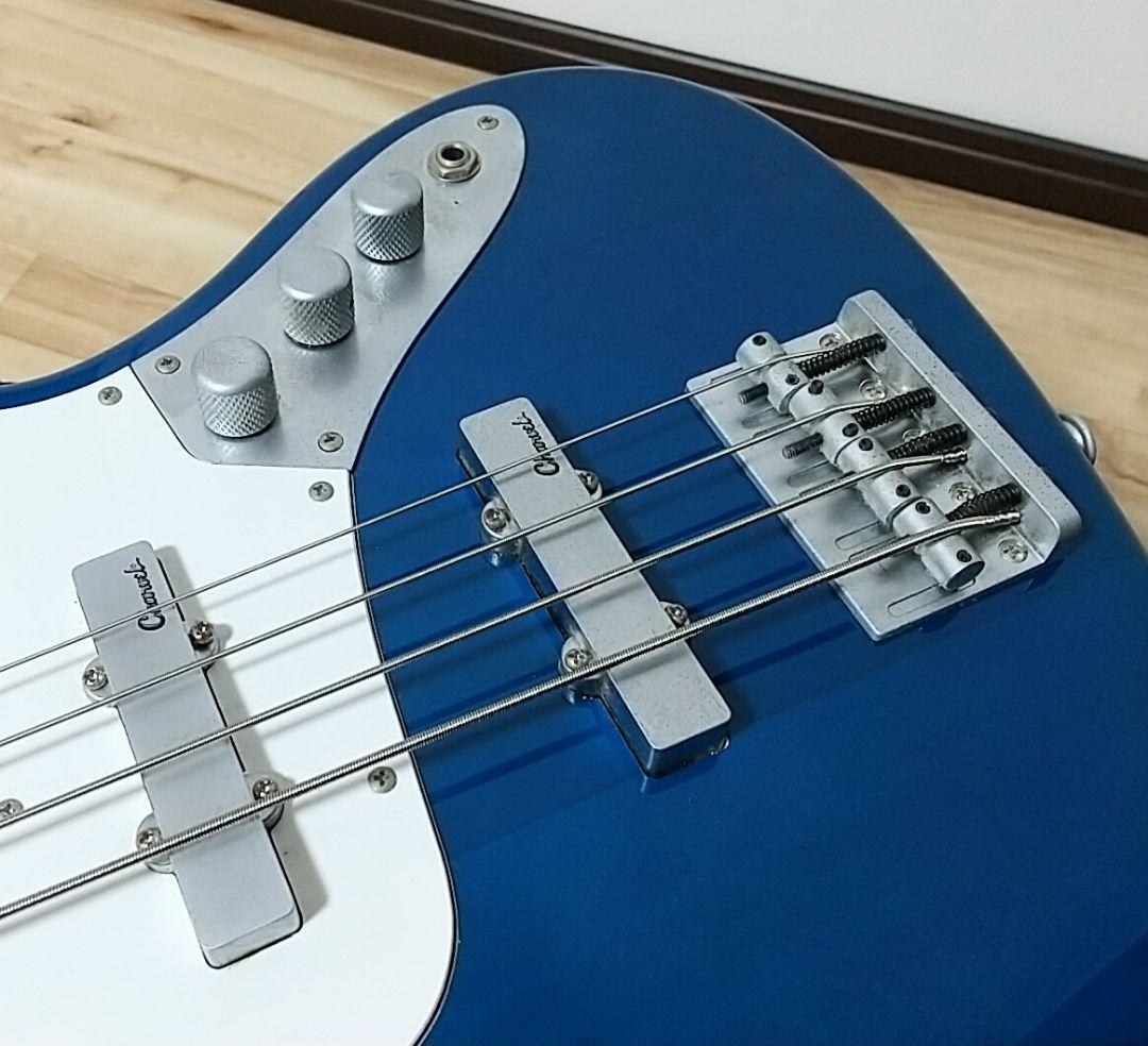 Chavel エレキベース ブルー Charvel Jazz Bass type blue Made In Japan 1990s Electric