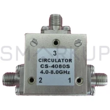 New In Box CS-4080S RF Microwave Coaxial Circulator 4-8GHz