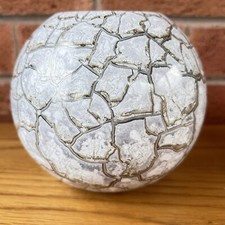 ELPA Alcobaca Posy Vase Imitation Crackle Glaze made in Portugal MCM Homeware