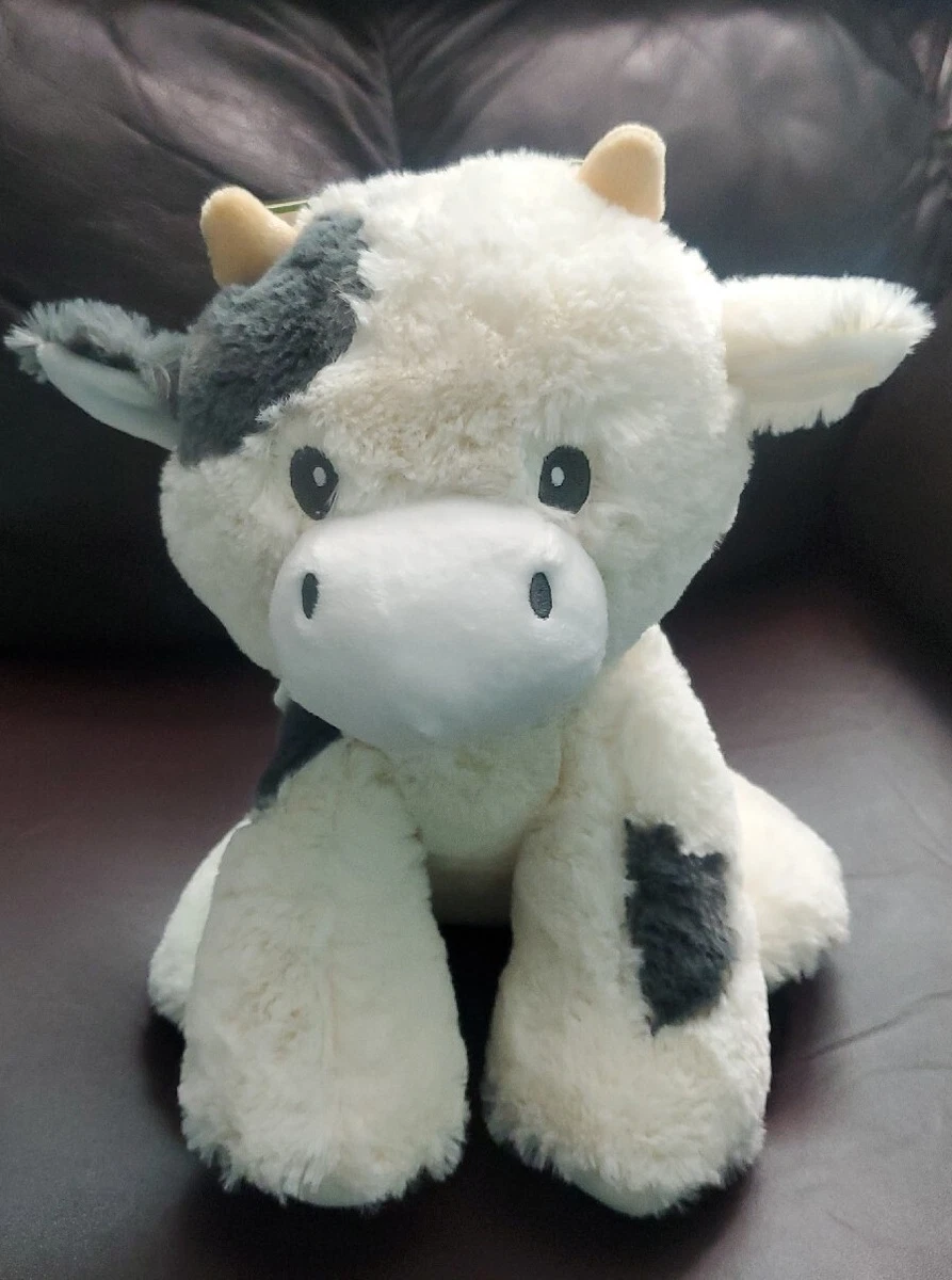 Cow dog toy squeaker deals