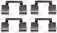 Quick Brake 109-1609 ZubehöRsatz, Scheibenbremsbelag FüR Renault