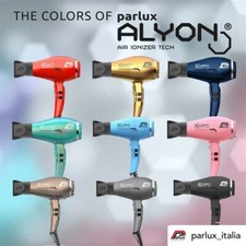 "PARLUX ALYON" hair dryer various colors. Italian plug.