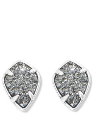 Lucky Brand Diamond Druzy Stud Earrings New with Tags