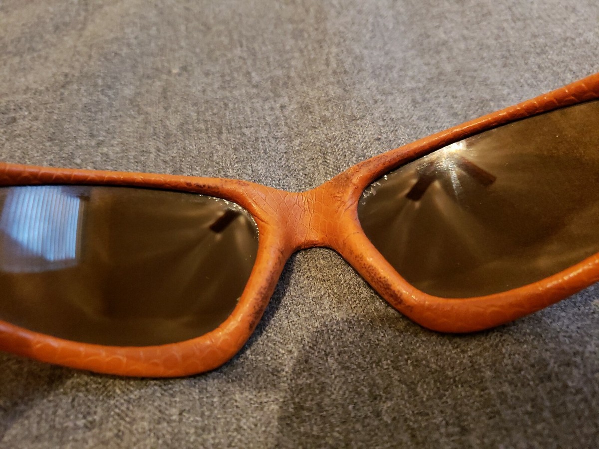 Oakley Straight Jacket 1.0 Vintage Leather Wrap w/ Gold Oakley Straight Jacket 1.0 Vintage Leather Wrap w/ Gold