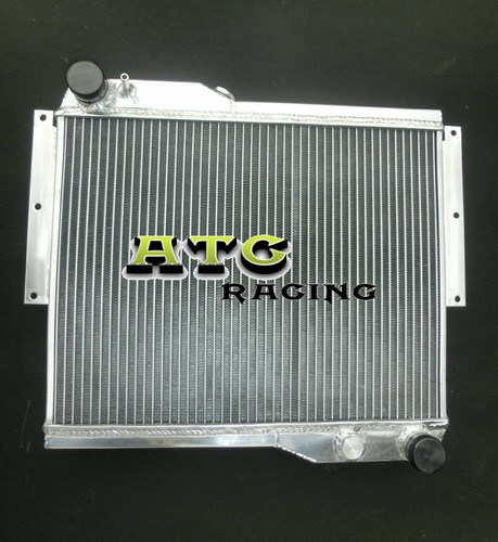 For ROVER MG MGB GT V8 1973-1976 73 1974 1975 1976 MT Aluminum Radiator+Fan - Picture 4 of 8