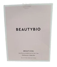 BeautyBio Bright Eyes Depuffing & Brightening Eye Gels (2) 15 PC, 30 PAIRS TOTAL
