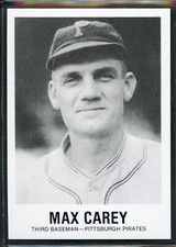 1980 TCMA Baseball Greats - #103 - Max Carey - Pittsburgh Pirates