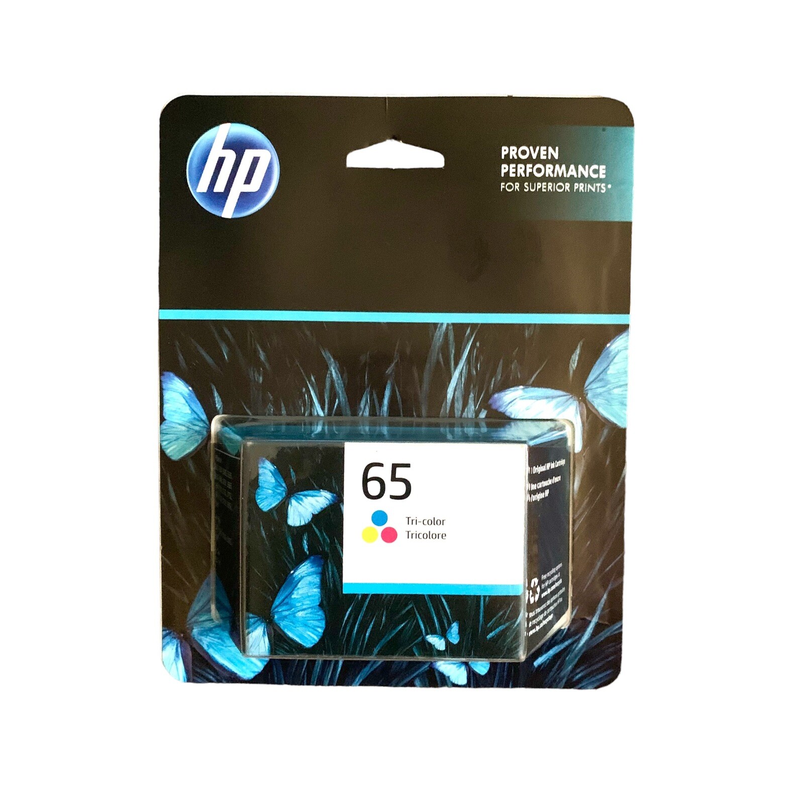 HP65 Color Ink Cartridge 65 N9K01AN NEW GENUINE