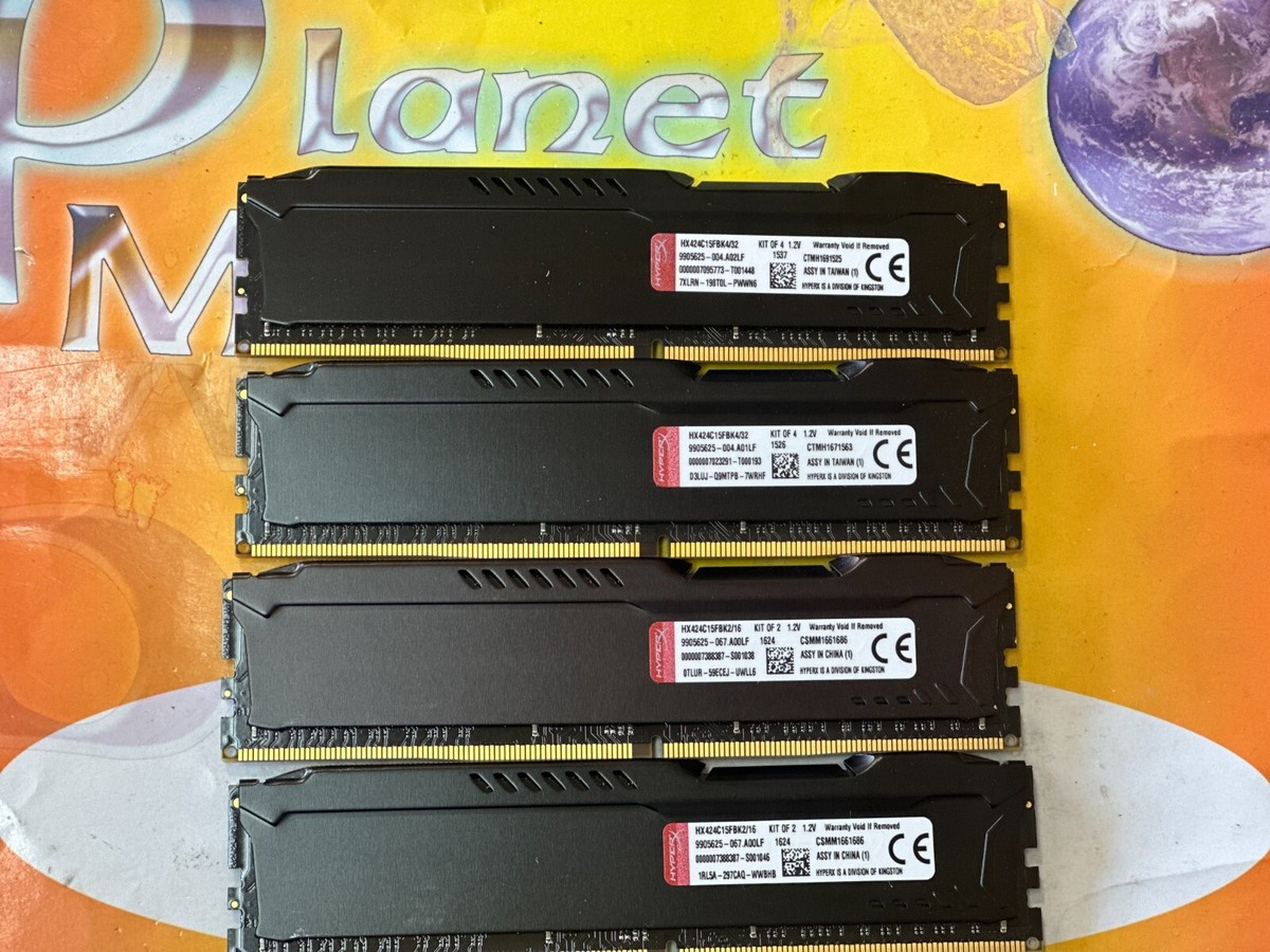 メモリー Kingston HyperX Beast 32GB 2400MHz Kingston FURY™ Beast DDR4 memory – 8GB-128GB/3200MT/s-3600MT