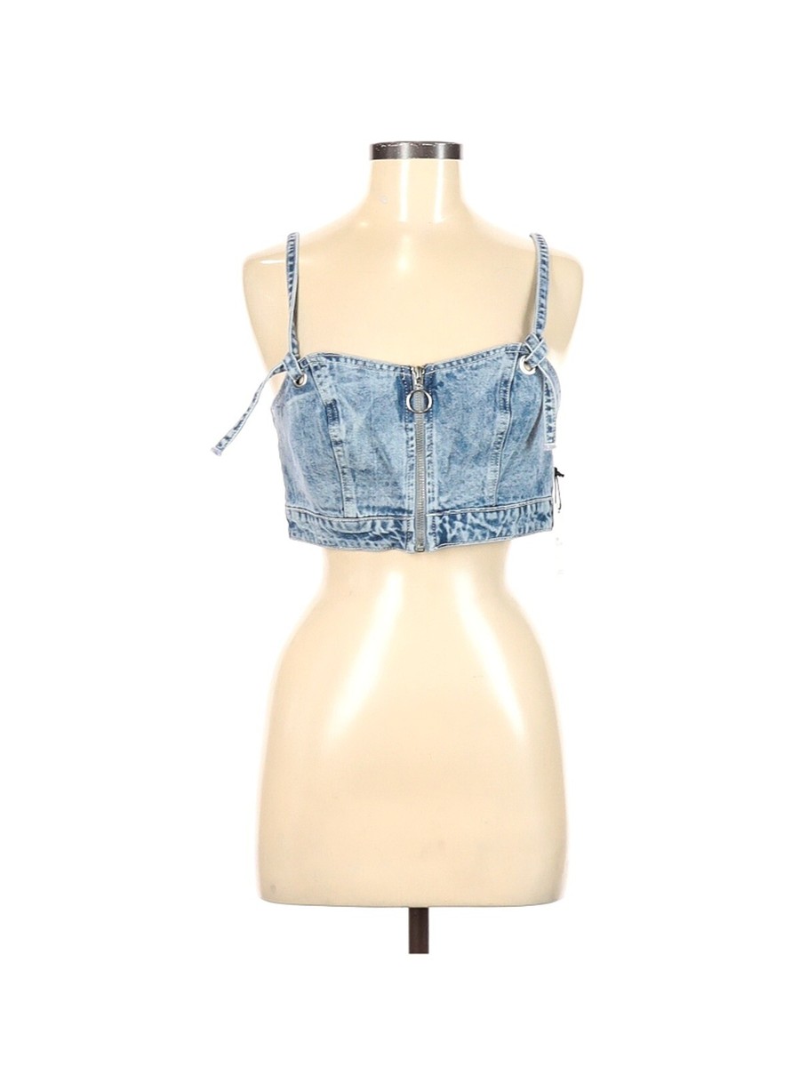denim tops forever 21