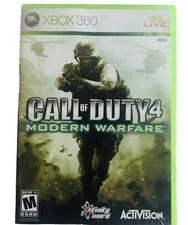 Call of Duty 4: Modern Warfare (Xbox 360, 2007) Complete With Box, Manual
