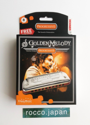 フェン Buy3S M.Hohner ゴールデンメロディ 10本セット HOHNER GOLDEN MELODY Harmonica Key of B 10 Hole New from Japan