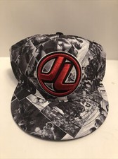 JUSTICE LEAGUE Boys/Youth Flat Bill Baseball Cap Snapback Hat Age DC Comics A18F