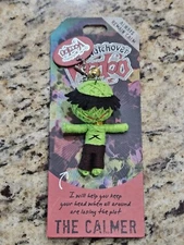 New Watch Over Voodoo Doll: The Calmer Green Keychain Car Purse Charm