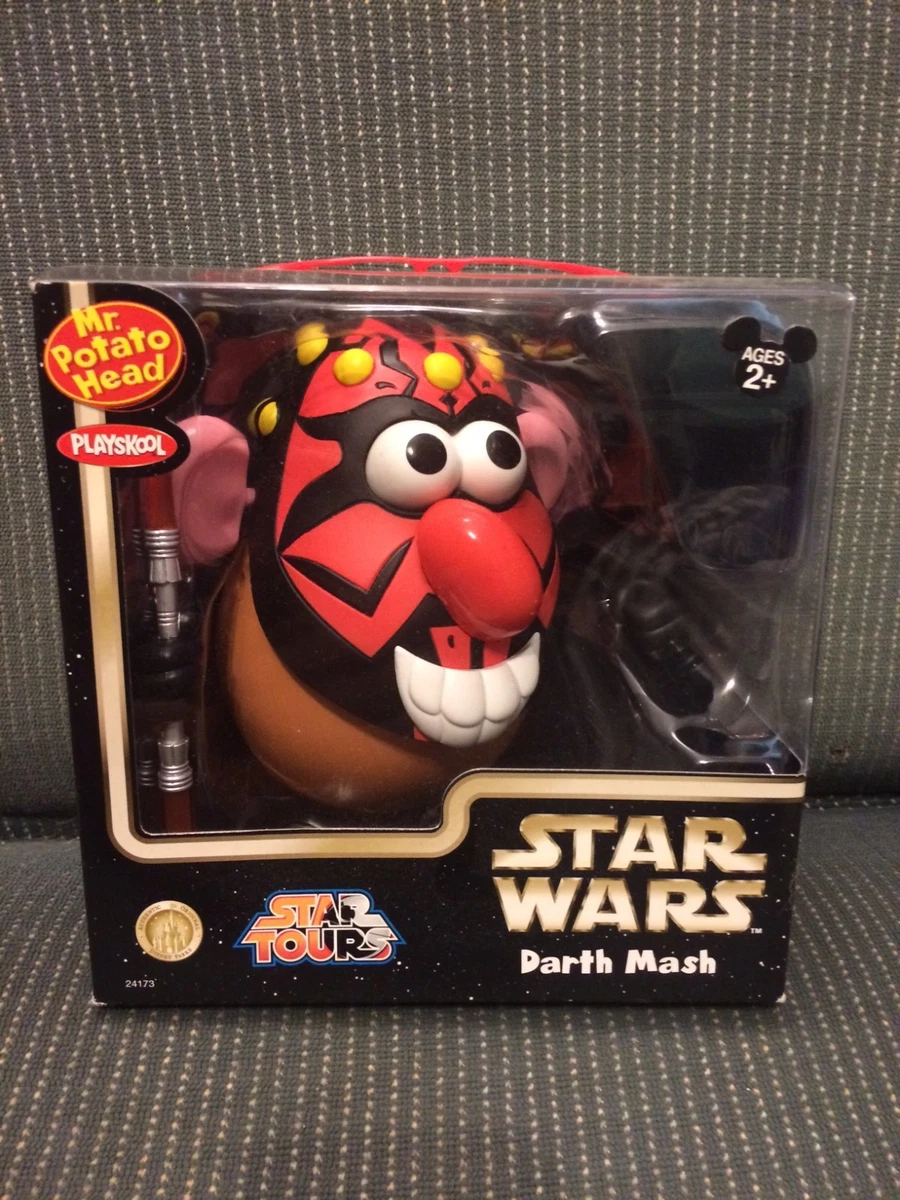 Star Tours Darth Mash STAR WARS Darth Maul Mr. Potato Head Playskool Disney 2009
