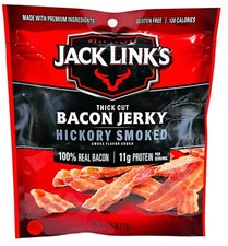 Jack Link's Hickory Thick Cut Smoked Bacon Jerky Jack Links 2.5 oz