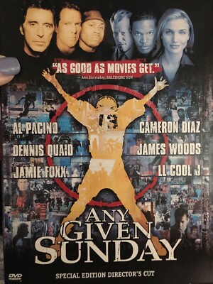 Any Given Sunday (DVD, 2000, Special Edition) Widescreen