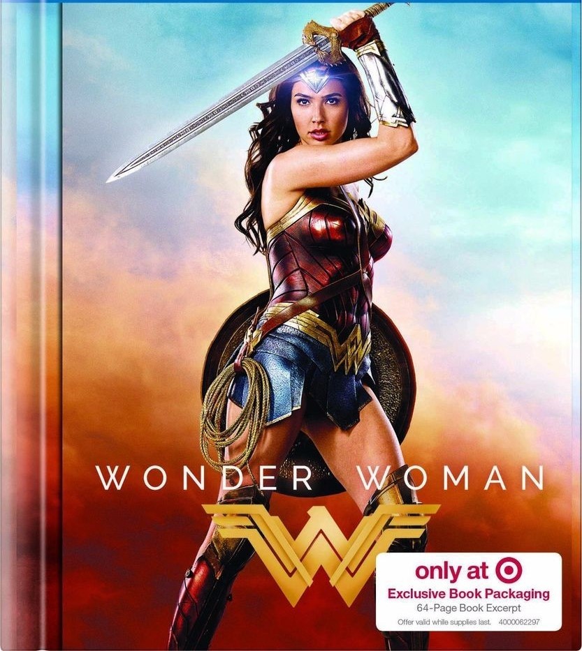 Wonder Woman Target Exclusive Digibook (Blu-Ray DVD) Plastic