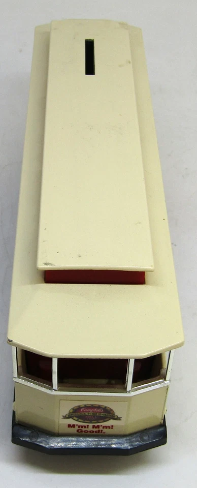 Ertl, 1994 Campbell's Soup Company Die Cast Trolley Bank. Foto 4 de 4