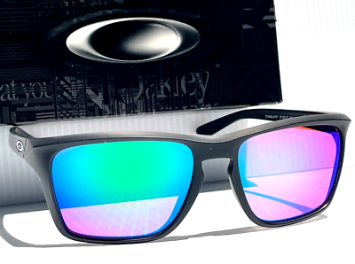 NEW Oakley SYLAS Matte Black Ink PRIZM Golf Lens Sunglass 9448-41