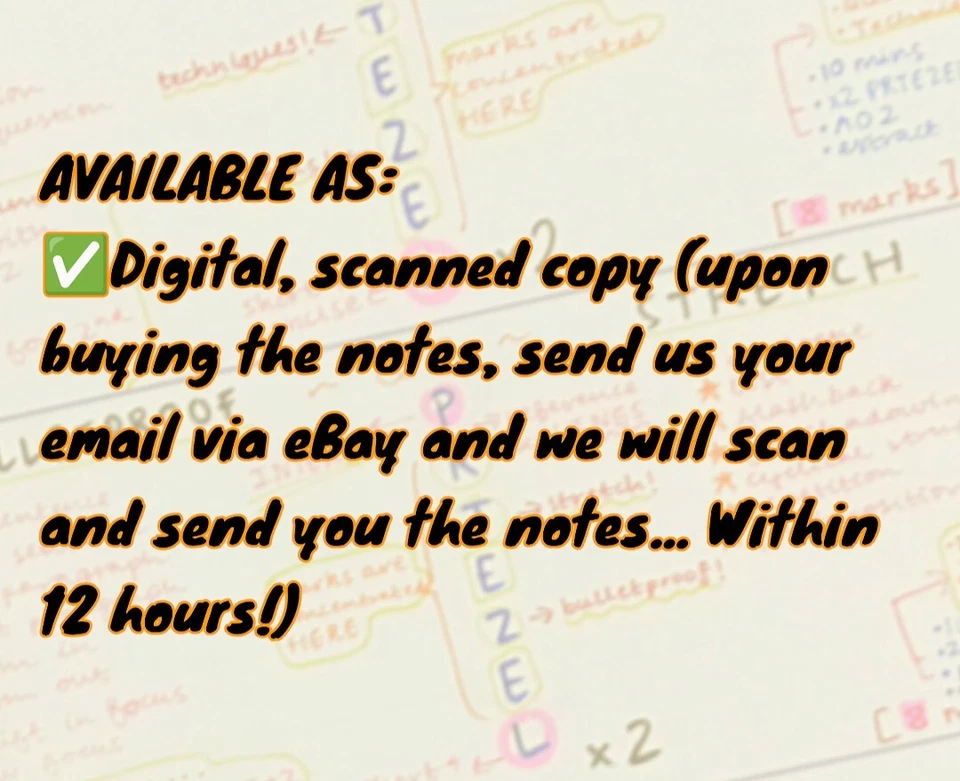 GCSE AQA English Language Exam Technique Revision Notes *EVERY EXAM QUESTION* - Image 3 of 3