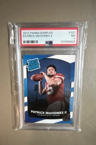 2017 Panini Donruss - Rated Rookie Patrick Mahomes II #327 (RC)