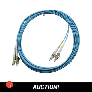 4x Fiber OPTIC LC TO DUPLEX CONNECTOR 5M Cable Patch for Server