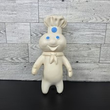 Vintage 1971 Pillsbury Doughboy Poppin Fresh Rubber Doll 7 Swivel Head